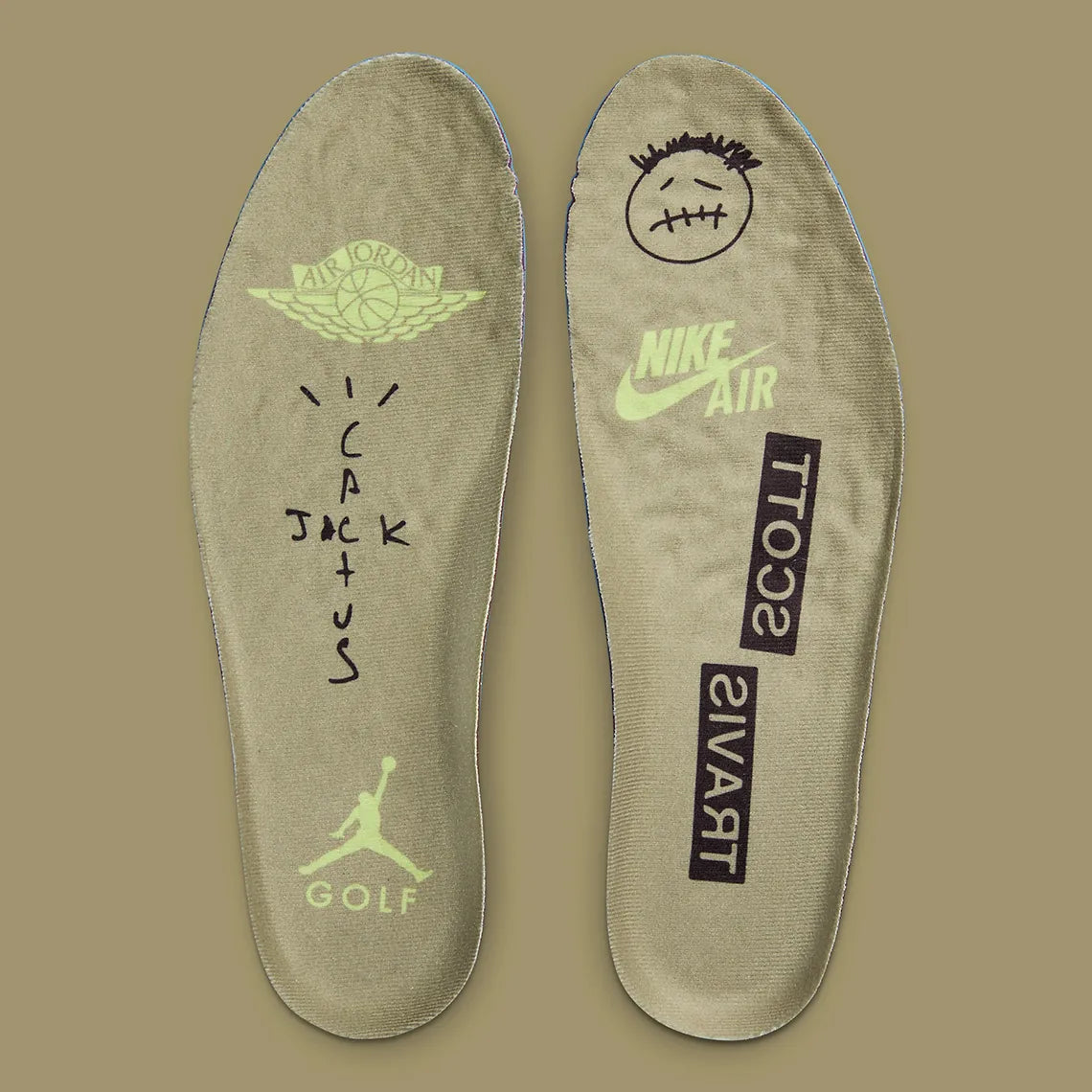 Travis Scott X Air Jordan 1 Low Golf ' Neutral Olive ' (2023)