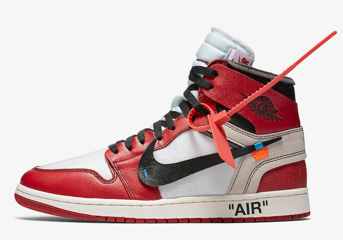 Air Jordan 1 Chicago X Off White  ' The 10 Ten ' (2017)