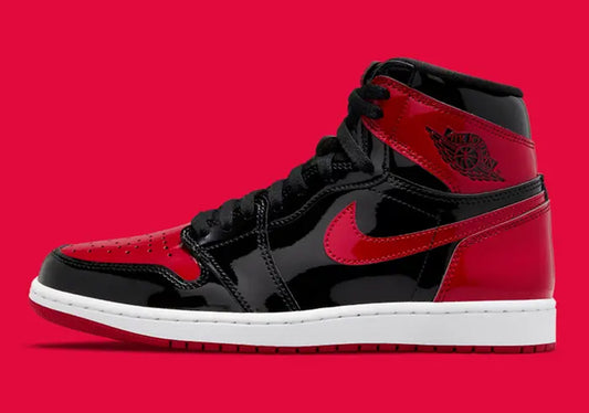 Air Jordan 1 Retro High OG ' Bred Patent ' (2021)