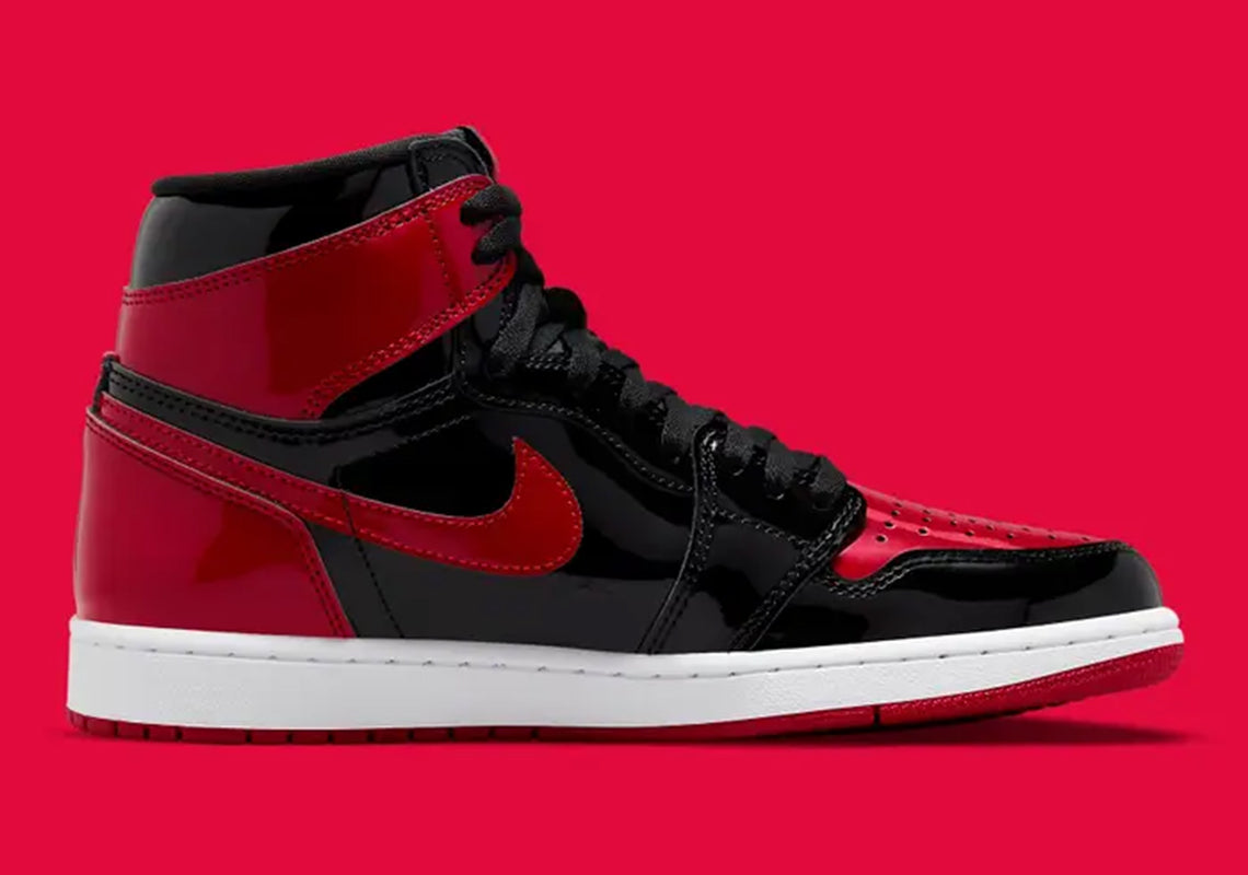 Air Jordan 1 Retro High OG ' Bred Patent ' (2021)