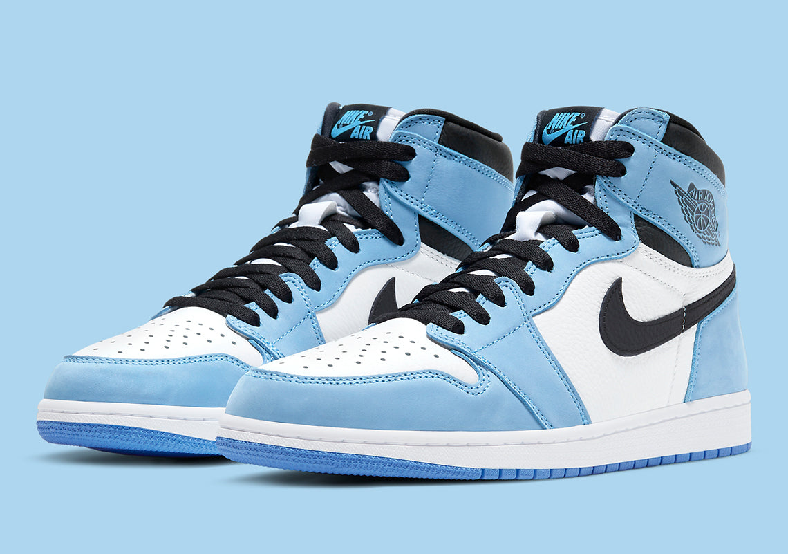 Air Jordan 1 Retro High ' White University Blue ' (2021)