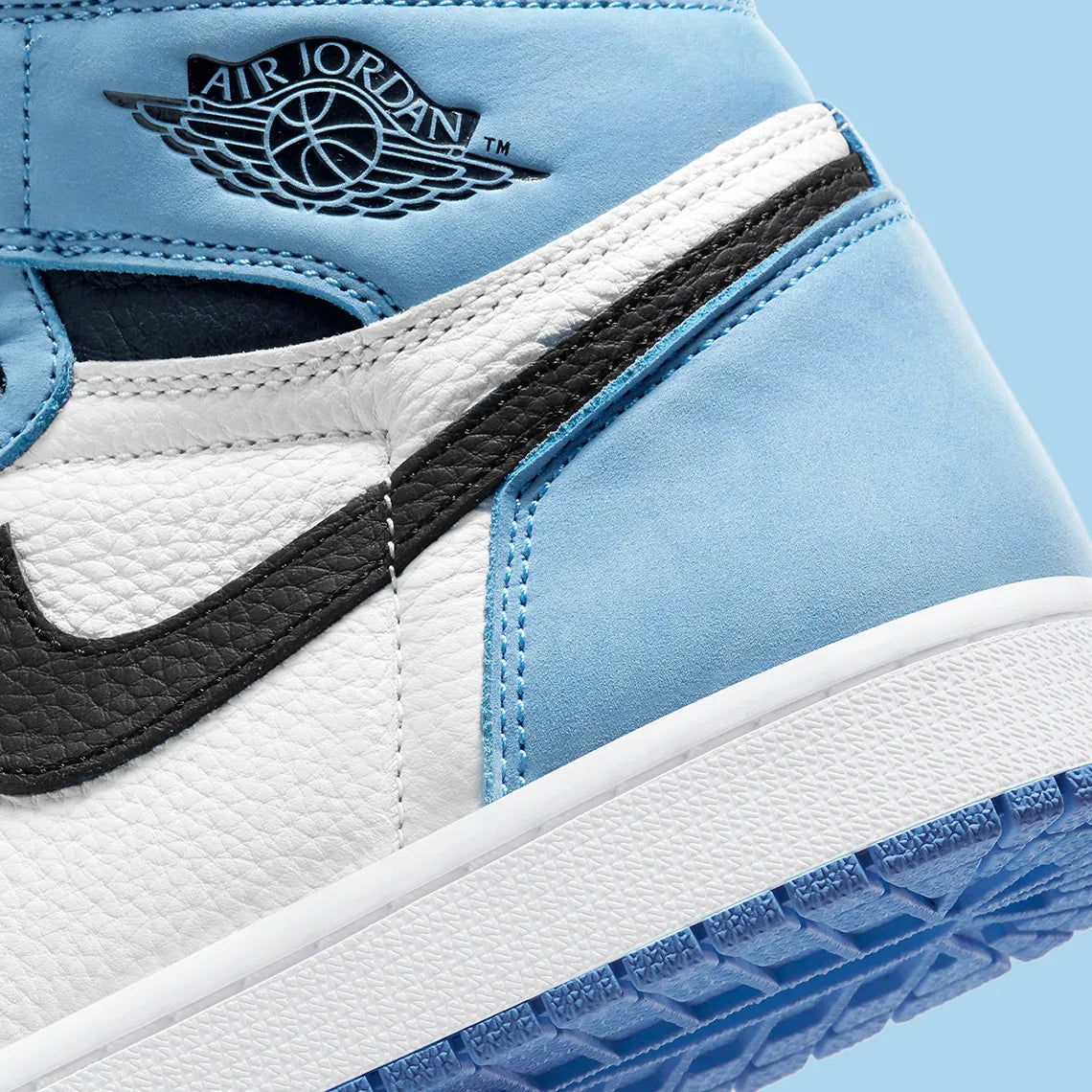 Air Jordan 1 Retro High ' White University Blue ' (2021)