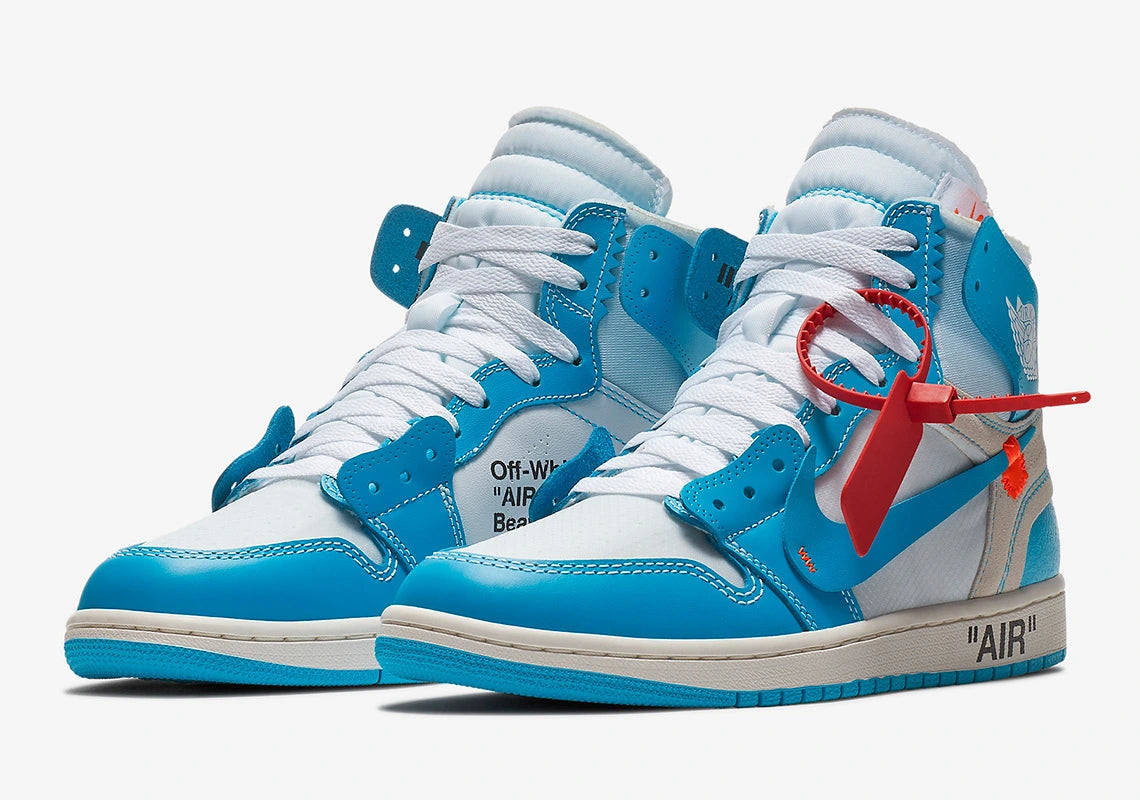 Air Jordan 1 X Off White ' Powder Blue ' (UNC) (2018)