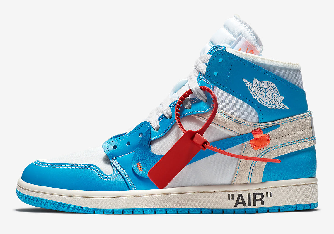 Air Jordan 1 X Off White ' Powder Blue ' (UNC) (2018)