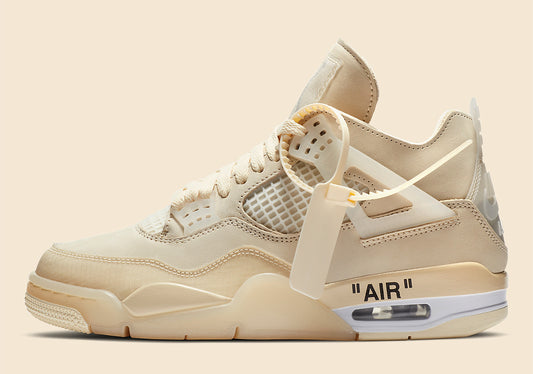 Air Jordan 4 X Off-White ' Sail ' (2020)