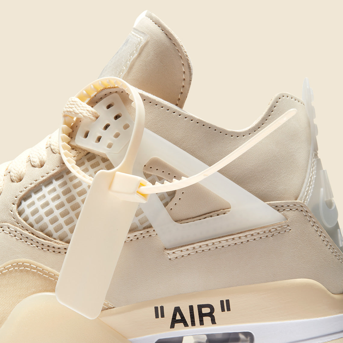 Air Jordan 4 X Off-White ' Sail ' (2020)