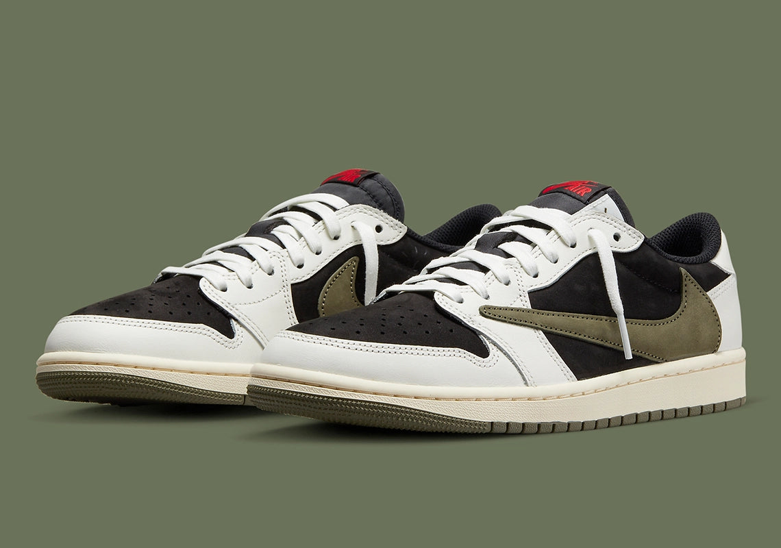 Travis Scott X Air Jordan 1 Low OG SP ' Olive ' (2023)