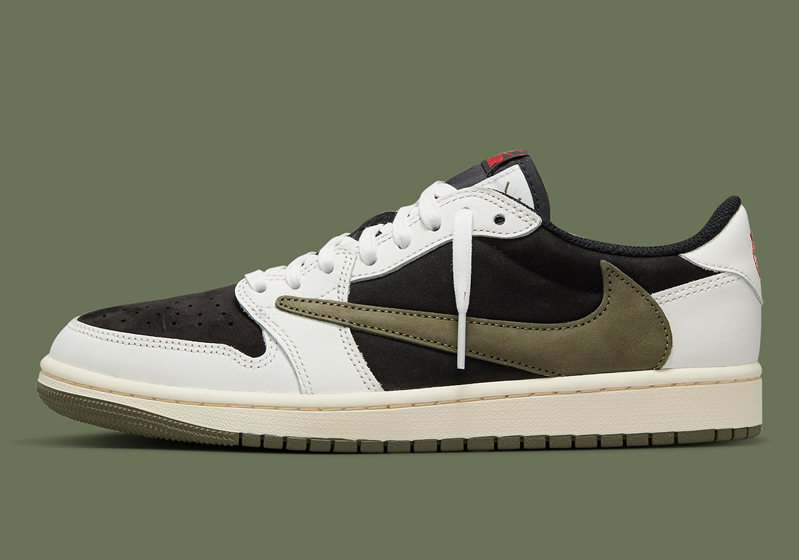 Travis Scott X Air Jordan 1 Low OG SP ' Olive ' (2023)