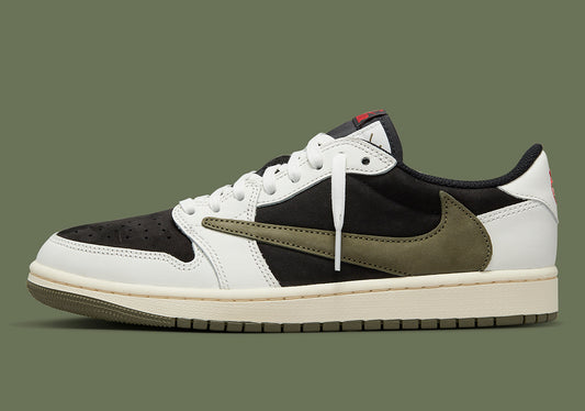 Travis Scott X Air Jordan 1 Low OG SP ' Olive ' (2023)