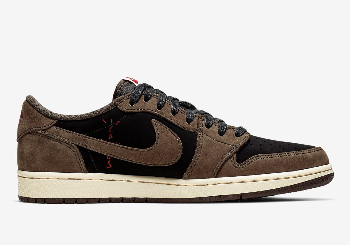 Travis Scott X Air Jordan 1 Low OG ' Dark Mocha ' (2019)