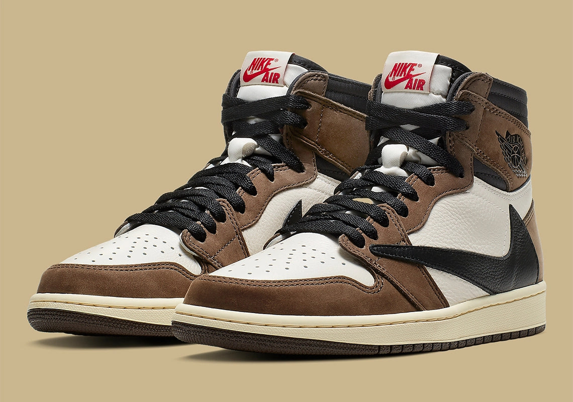 Travis Scott X Air Jordan 1 Retro High ' Mocha ' (2019)