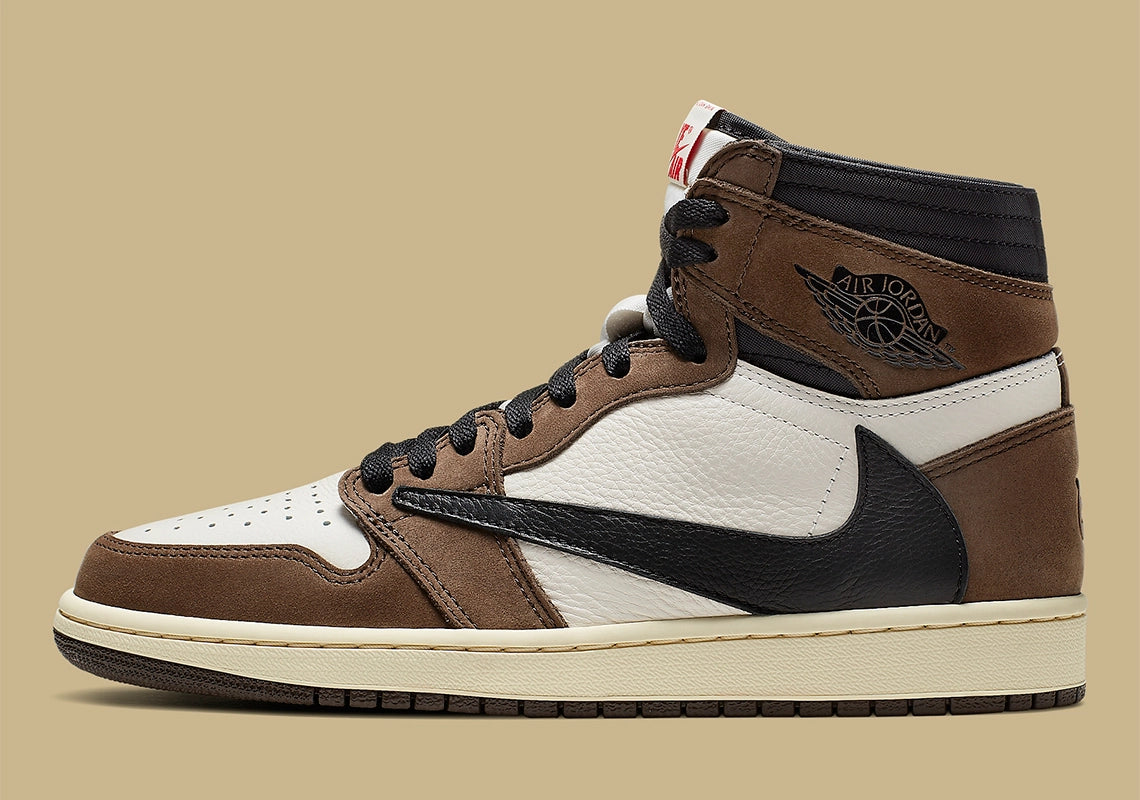 Travis Scott X Air Jordan 1 Retro High ' Mocha ' (2019)