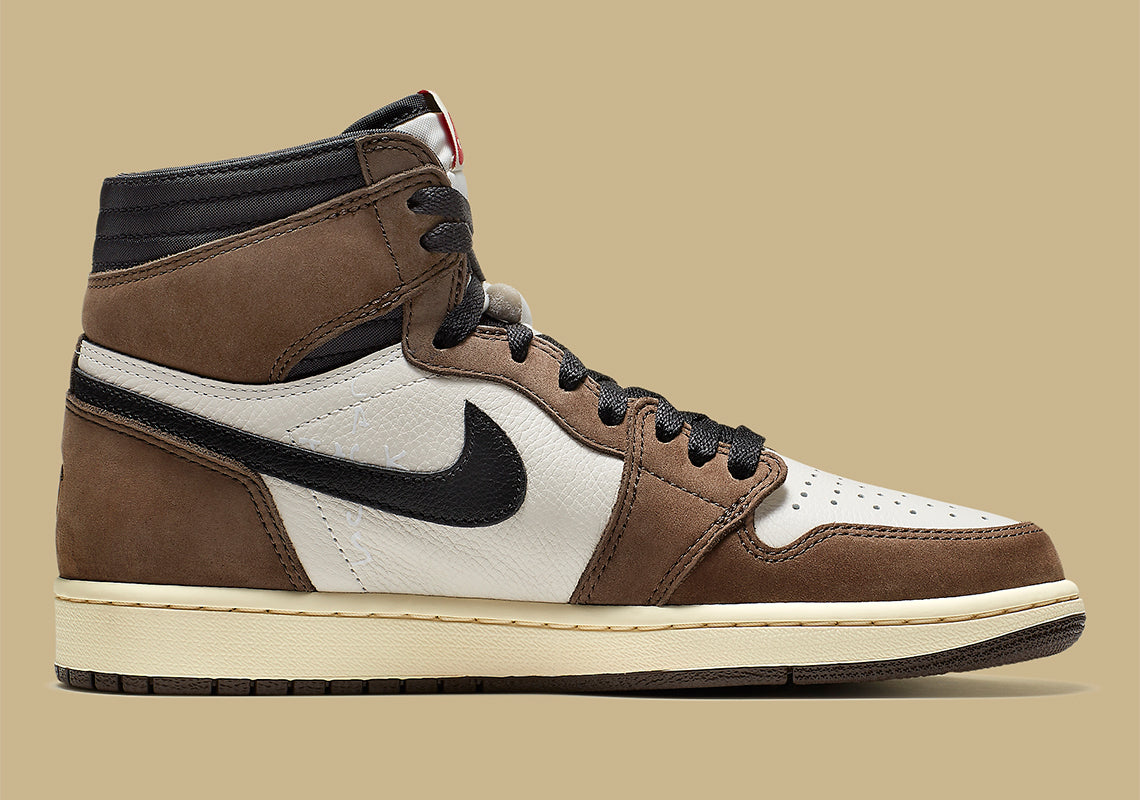 Travis Scott X Air Jordan 1 Retro High ' Mocha ' (2019)