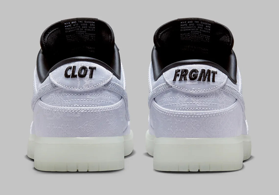 Nike Dunk Low x Fragment Design x CLOT (2023)