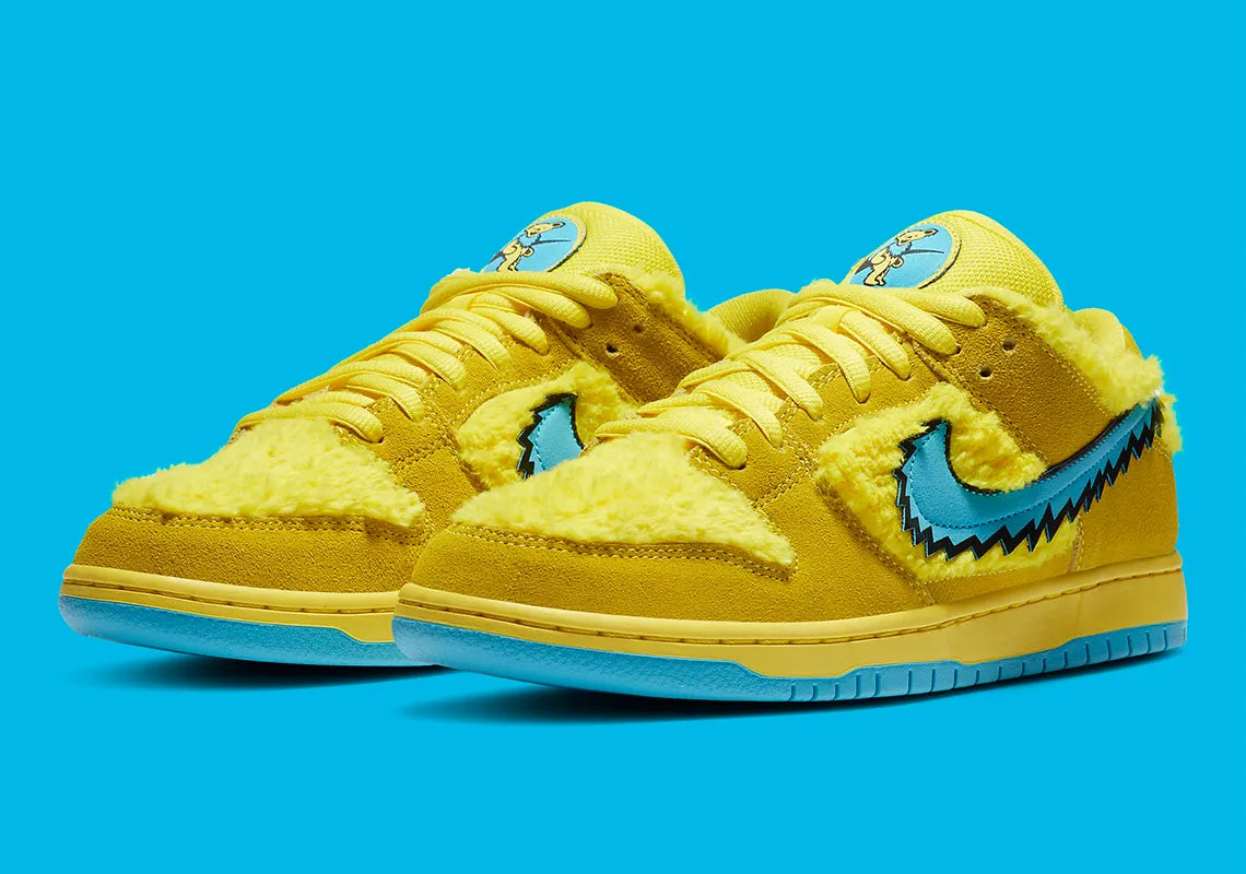 Nike SB Dunk Low x Grateful Dead ' Bears Yellow ' (2020)