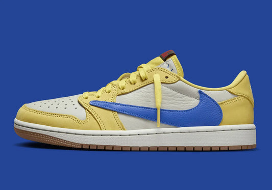 TRAVIS SCOTT X AIR JORDAN 1 LOW OG “CANARY” (2024)