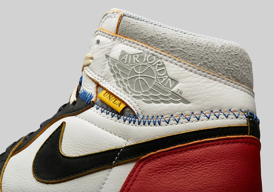 Union LA X Air Jordan 1 Retro High OG ' Varsity Red '