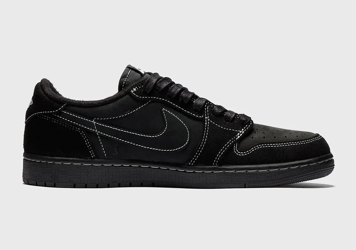 Travis Scott X Air Jordan 1 Low OG ' Black Phantom ' (2022)